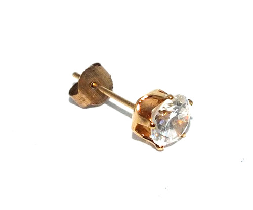 Orecchini perno oro - a,