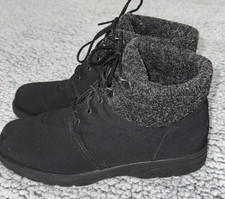 SCALDAMUSCOLI del CANADA STIVALETTO DONNA TREKKING IMPERMEABILE MADE IN CANADA Tg 9M