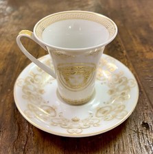 Versace Rosenthal Tazzina E Piattino Caffè Medusa Gala