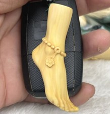 Ciondolo catena perline piede