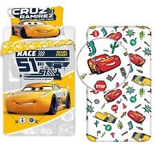Disney Cars Giallo 3Pezzi Set