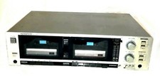 KENWOOD STEREO DOUBLE CASSETTE DECK KX-64W -REGISTRA- DOPPIA PIASTRA - VINTAGE