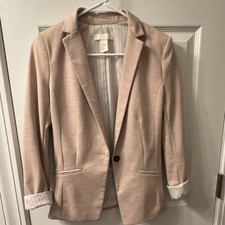Blazer donna H&M rosa chiaro