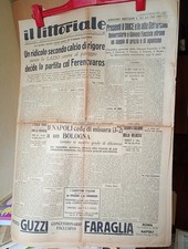 Coppa dell'Europa Centrale 1937-FINALE - Ferencvárosi vs LAZIO-GIORNALE DEL 1937
