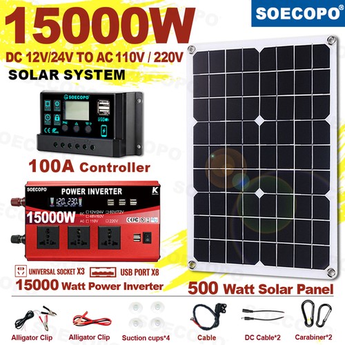 Kit energia solare 15000w con - solare,