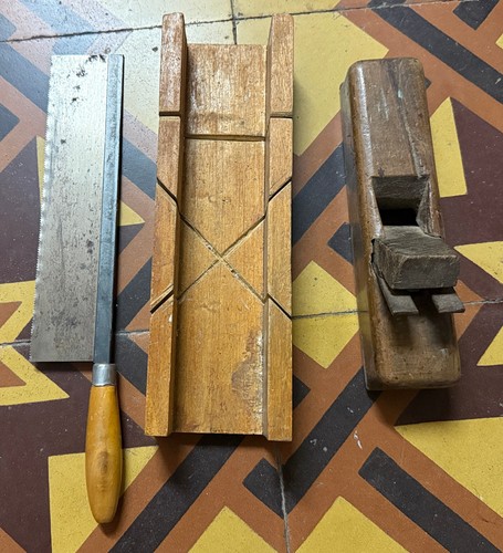 Antica pialla mano legno - pialla,