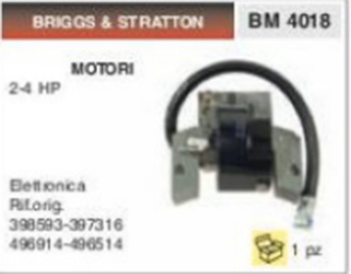 398593 bobina motocoltivatore - 398593,