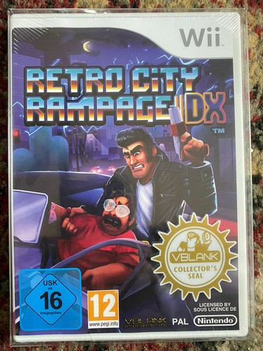Wii retro city - -, rampage
