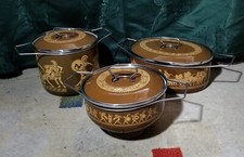 SILTAL PENTOLE E COLAPASTA CARLA AGNELLI DESIGN MODELLO GRECO ROMANICO POST 1961