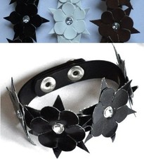 Fiori Bracciale IN Pelle