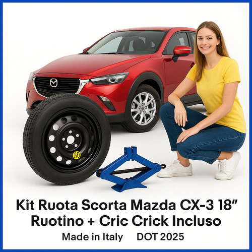 Kit ruota scorta - scorta, mazda