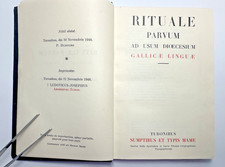 RITUALE ROMANUM Missale