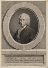 F. INGOUF (1747-1812), Ritratto di Pierre-Guillaume Simon, 1786, KSt. Classici