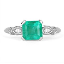 Asscher Cut Lab-Created