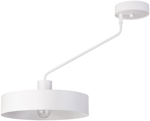 Plafoniera retrò bianco