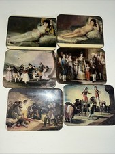 Vintage Famosa Arte Rinascimento "Sottobicchieri" ~ Lotto di 6