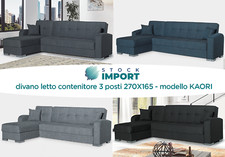 DIVANO LETTO CONTENITORE