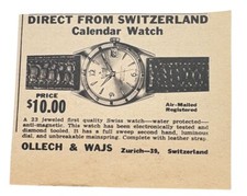 Orologio calendario Ollech &