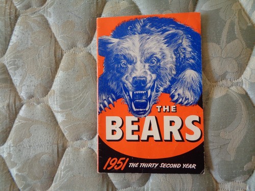 1951 chicago bears media guide - 1951,