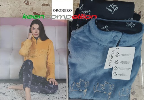 Oronero pigiama donna ragazza - oronero,