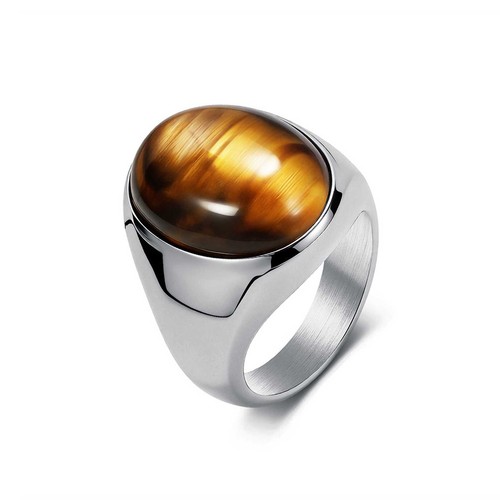 Anello uomo acciaio inox - anello,