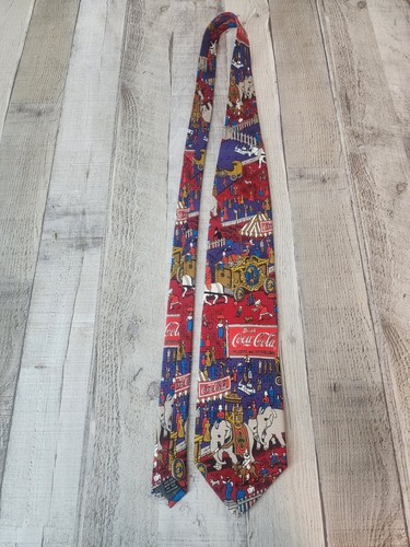 Cravatta coca cola 100 seta - cravatta,