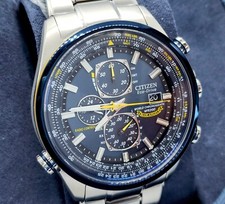 Orologio Uomo Citizen Blue Angels World Cronografo AT8020-54L Eco Drive