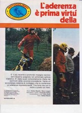 advertising TEST MOTO OSSA TRIAL  350 1981-MOTOSPAGNOLE TRIAL EPOCA