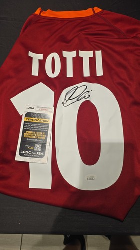 Maglia francesco totti firmata - francesco,
