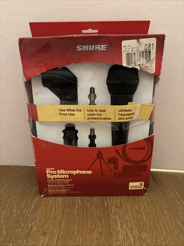 Shure pro microphone system - shure,