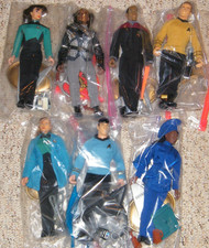 7 Rare Vintage STAR TREK 9"