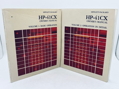 Hewlett packard 41cx - hewlett, hp-41cx