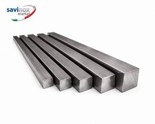 Barra quadra acciaio inox - in,