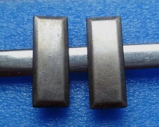 WW2 US ARMY USAF USMC LIEUTENANT SHOULDER RANK Gustave FOX -no helmet