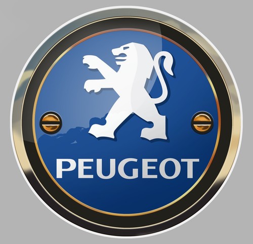Sticker logo peugeot - peugeot, lion