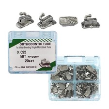 80pz Tubi Buccali Ortodontici