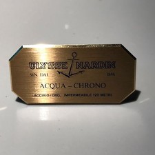 Ulysse Nardin Placca