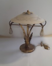 Lampada da tavolo rustica