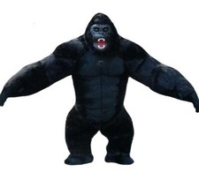 Mascotte Gorilla gonfiabile a