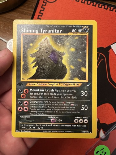 Pokémon tcg shining - tcg, tyranitar