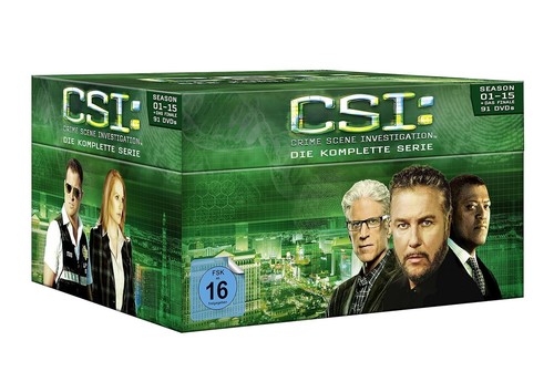 Csi las vegas komplettbox - las,