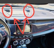 Coppia Bocchette Aria Dx E Sx Cassettino Centrale Plancia Alfa Romeo Giulietta