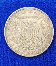 Antica moneta dollaro argento