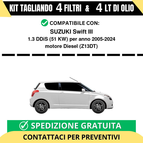Tagliando per suzuki - suzuki, iii