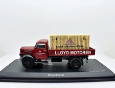 Modellino auto camion scala 1:43 Bogward B 2500 modellismo statico schuco asta