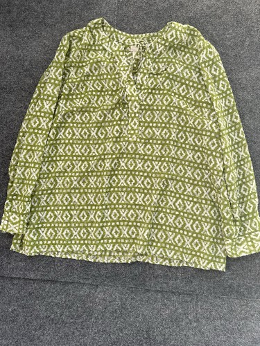 Chico size xl green - chico's,