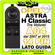 Pulsantiera Alzacristalli