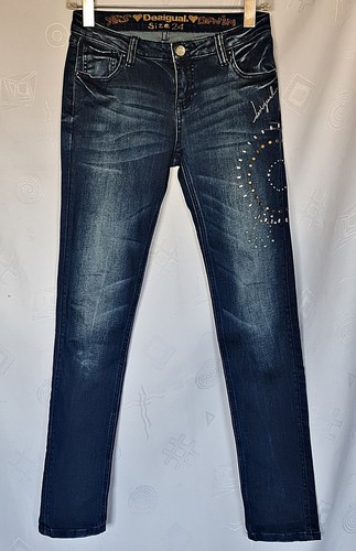 Jeans autentico desigual - jeans, logo