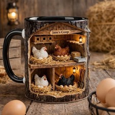 Tazza Pollaio Personalizzata