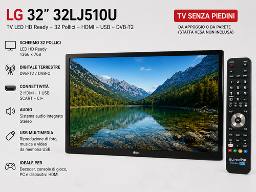 32lj510u hd ready - 32",